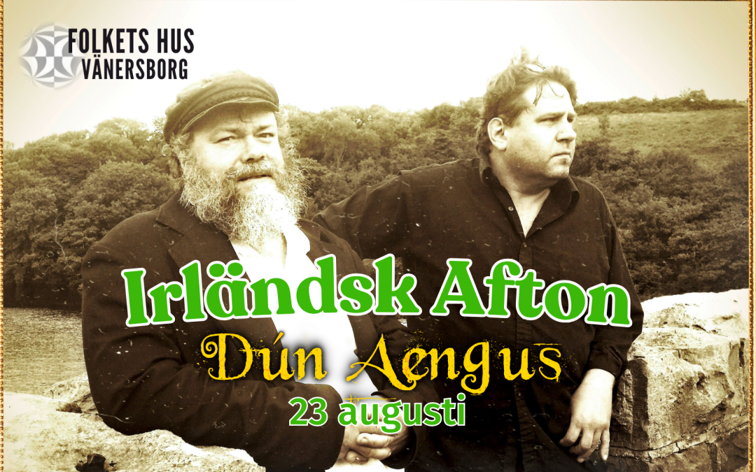 Irländsk Afton med Dun Aengus